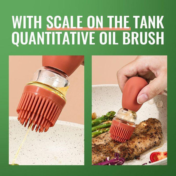 Cooking oil bottle with brush | Stornfield