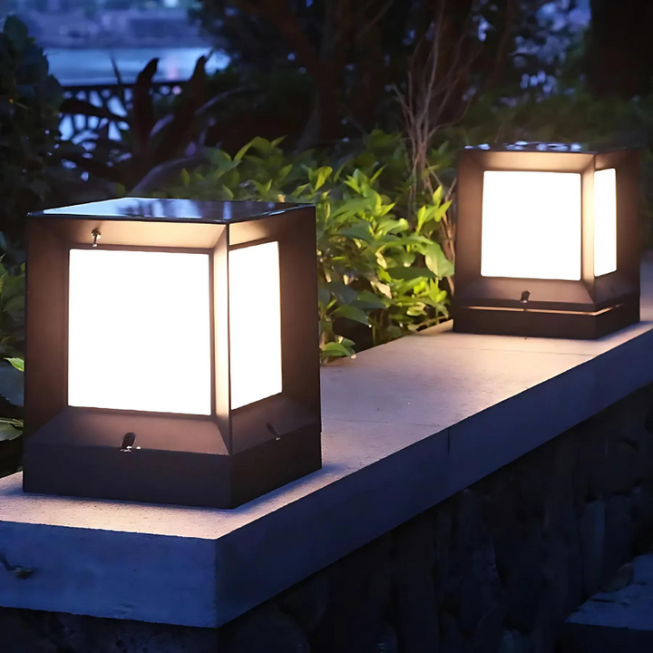 Stylish LED floor lamp for elegant outdoor lighting | Stornfield