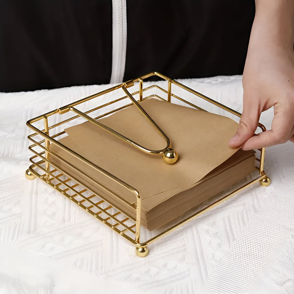 Iron Frame Napkin Holder | Stornfield