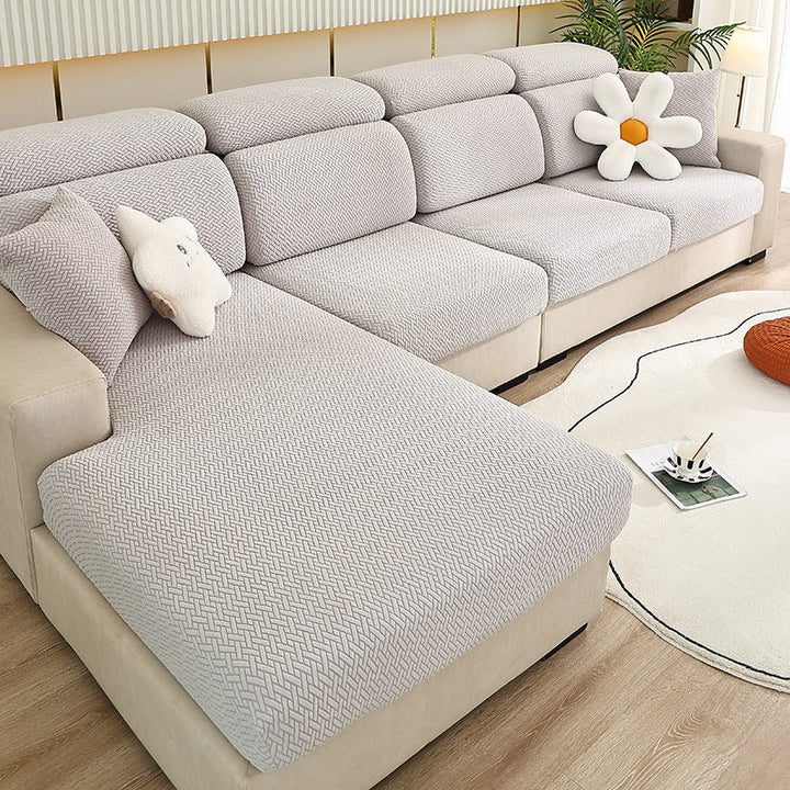 Wrap-around stretch sofa cover | Stornfield