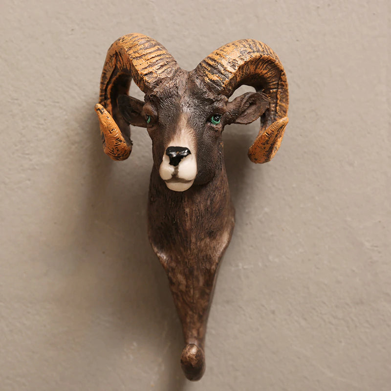 Retore Animal Wall Hanging Coat Hooks | Stornfield