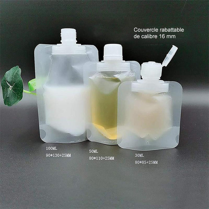 Portable Travel Fluid Distribution Packaging Bag (10 pieces) | Stornfield