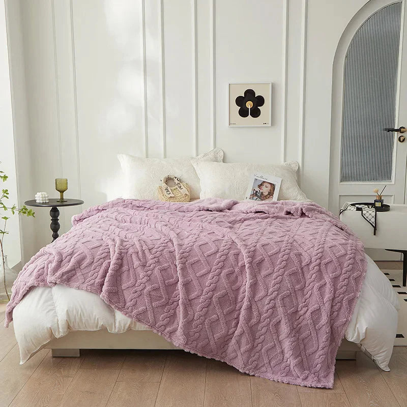 Double-sided Luxury Wool Blanket for Comfort & Style | Stornfield