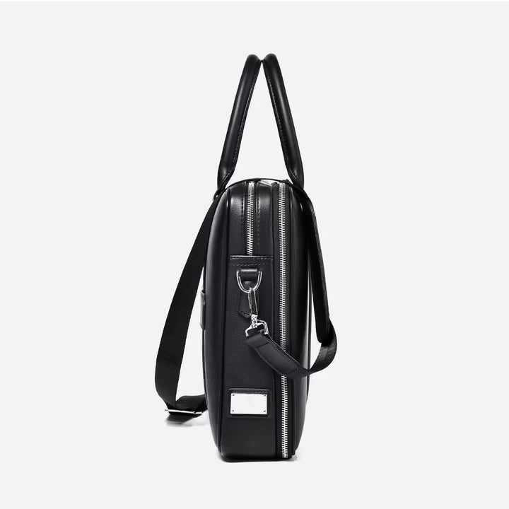 Stornfield | Manhattan Leather Business Laptop Briefcase Crossbody Handbag