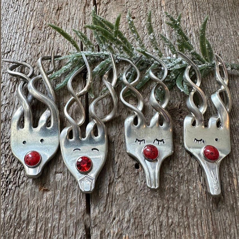 Funny Fork Reindeer Ornament | Stornfield