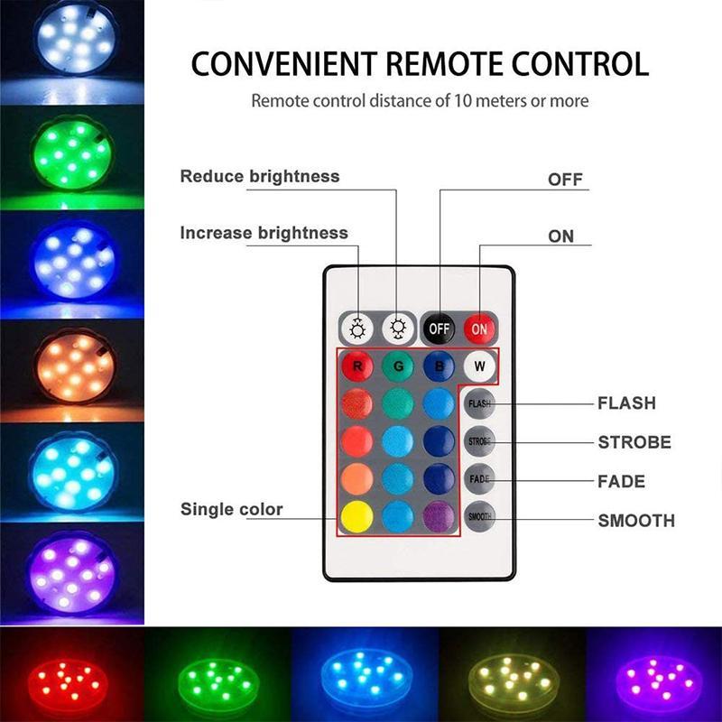 Remote Control Waterproof Magnet Suction LED Light | Stornfield