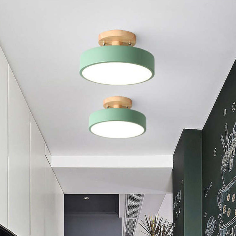Stylish LED Ceiling Lamp of Wood and Acrylic for Bedroom, Dining Room and Living Room | Stornfield