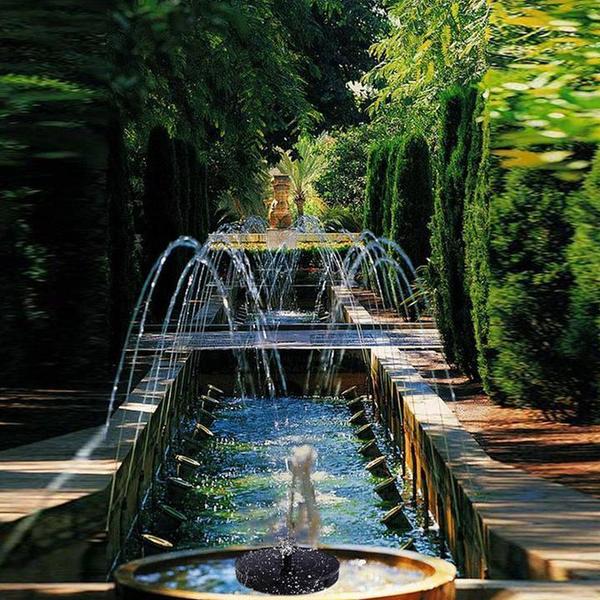 Stornfield | Solar Bionic Fountain for Gardens Birth Bath for Floor / Ground