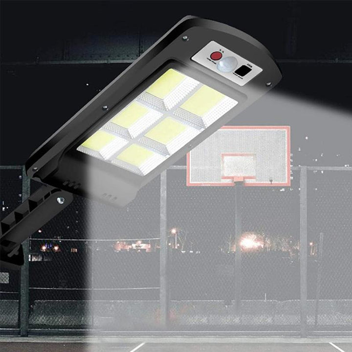 Stornfield | 200W Outdoor Solar LED Lamp with Remote Control, Motion Sensor, and Dusk Sensor