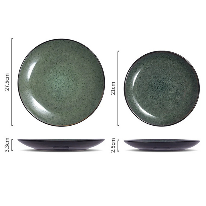 Coimbra Glaze 5-Piece Dinnerware Set Stornfield