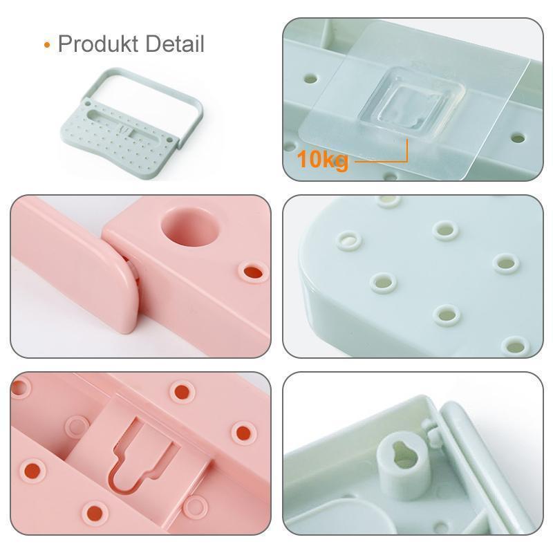 Shoe rack with integrated wall holder for wall mounting | Stornfield