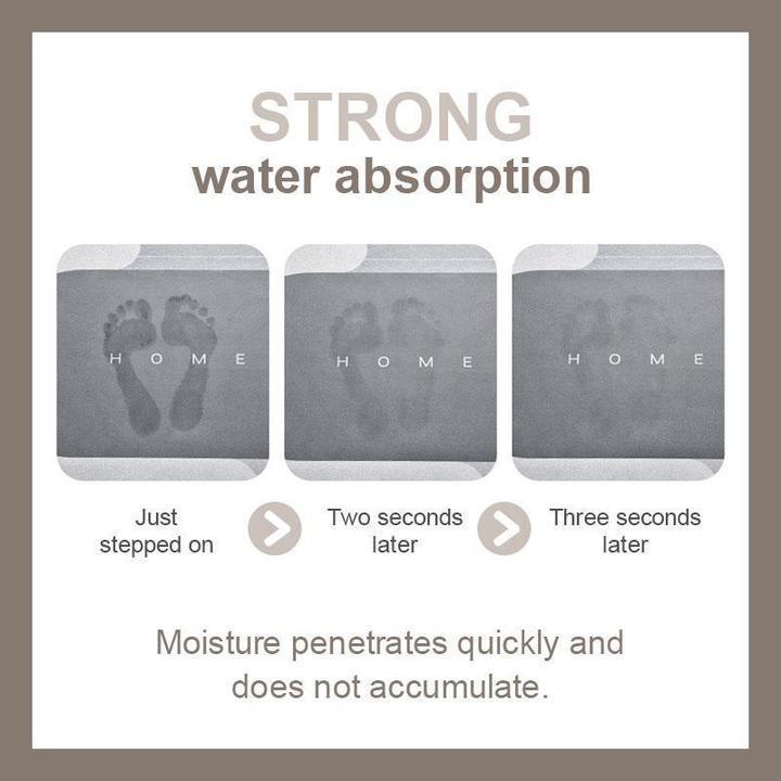 Super Absorbent Floor Mat for Home, Bathroom Soft Quick Drying Mat | Stornfield