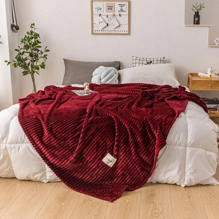 Stornfield | Épais Couverture en Flanelle d'Automne - WarmHaven