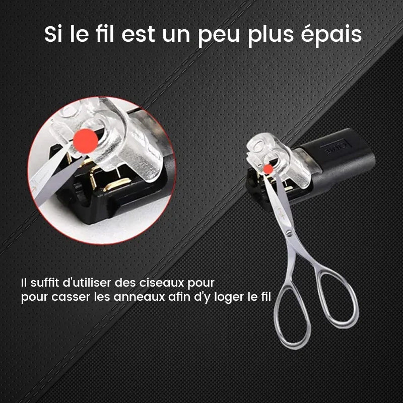 Double Wire Connector with Locking Loop | Stornfield