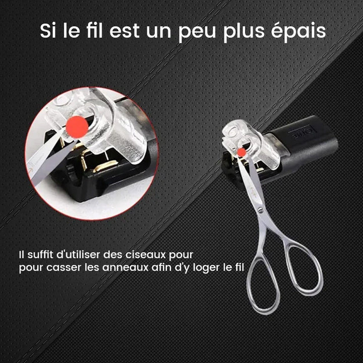 Double Wire Connector with Locking Loop | Stornfield
