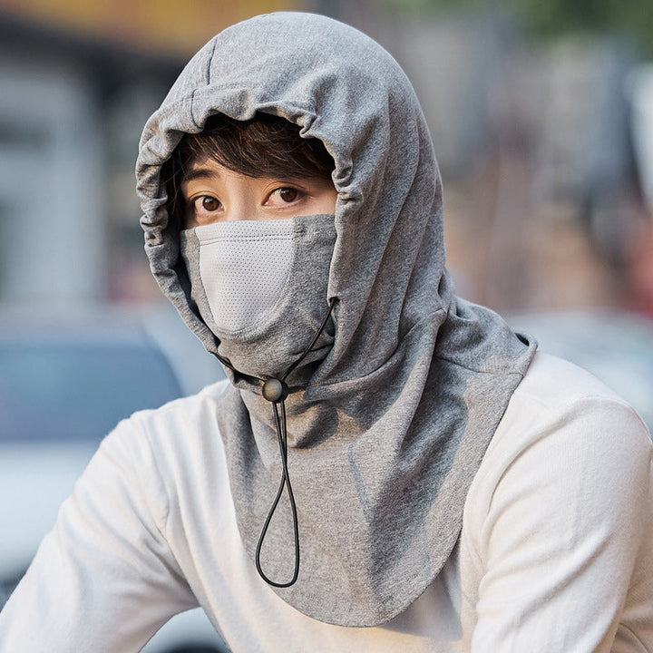 Hooded Face Mask with Neck Warmer for Cycling | Stornfield