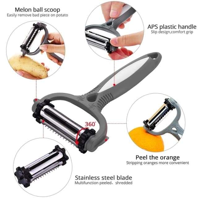 3-in-1 Stornfield Vegetable Peeler