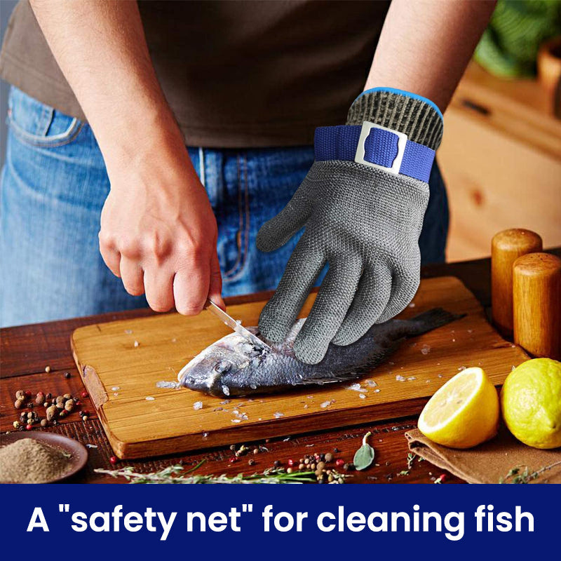 Stornfield | Stainless Steel Mesh Metal Protective Gloves for Laboratory