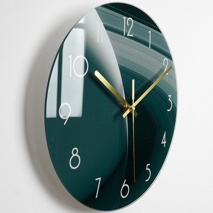 Artistic Glass Wall Clock – Modern, Elegant, and Functional | Stornfield