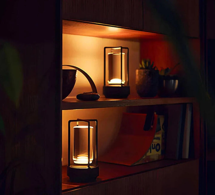 Stornfield | Waterproof and Portable Crystal Table Lamp - AuroraGlow