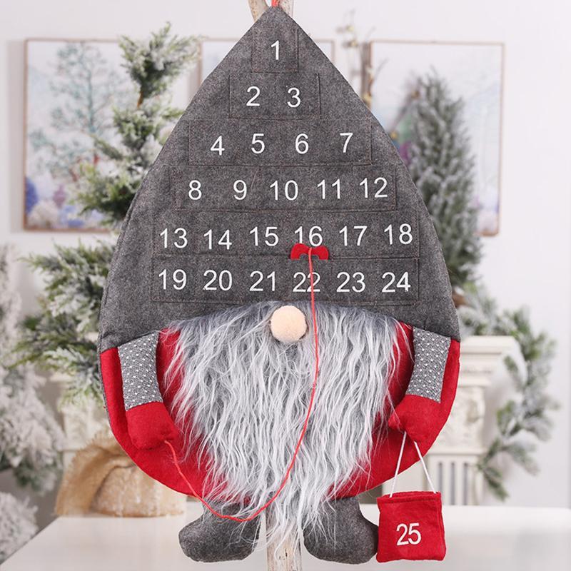 Countdown To Christmas Santa Pendant Advent Calendar | Stornfield