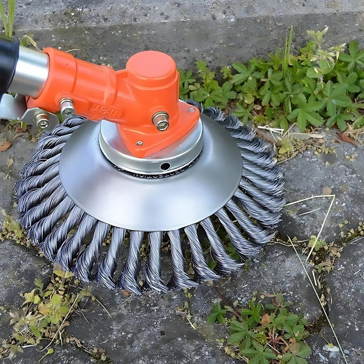 GrassCut TurboHead – Universal 6-Blade Weed Brush for Trimmers | Stornfield