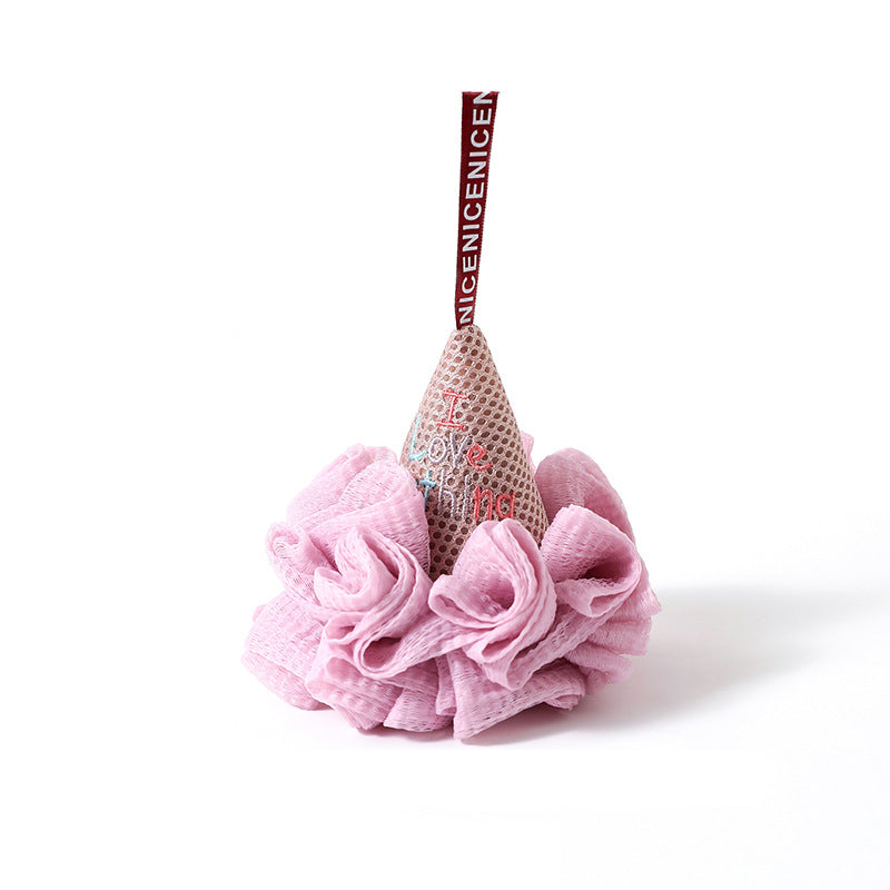 Bath Ball Cute Ice Cream Scrub Towel | Stornfield