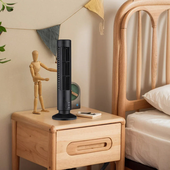 Mini Desktop Air Conditioner with USB Bladeless Cooling | Stornfield
