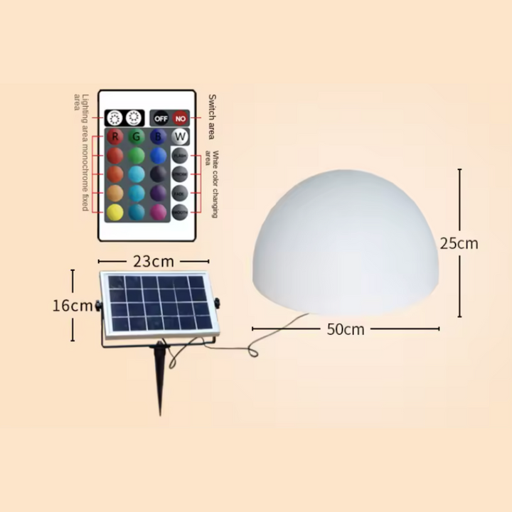 Stornfield Solar Dome Light