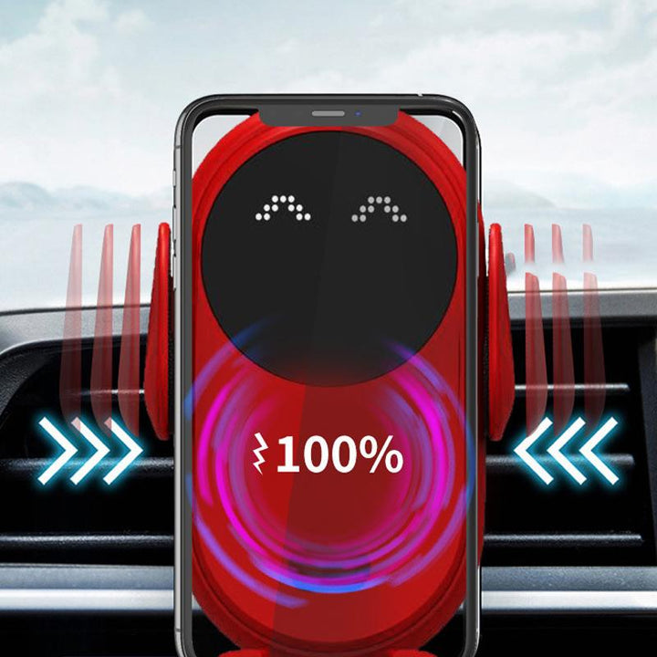 Smart Wireless Auto-Sensing Car Phone Holder Charger | Stornfield