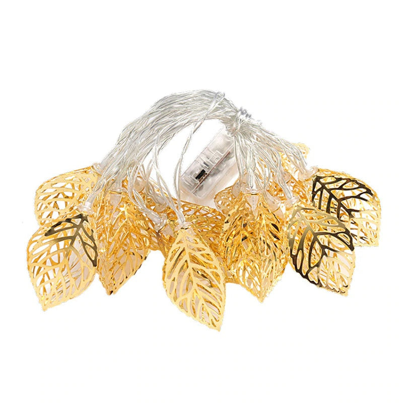 Stornfield | Golden Leaf Fairy Lights