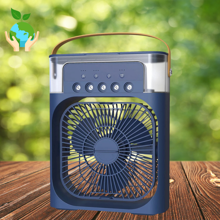 3-in-1 Air Cooler Humidifier | Portable, Adjustable Fan Speeds & Ideal for Bedrooms, Offices & Small Spaces | Stornfield