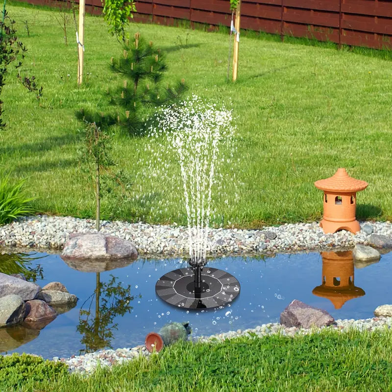Stornfield | Vital SolarSpring Solar Fountain | Floating Pond Pump | Garden Decor | Solar Water Features for Outside