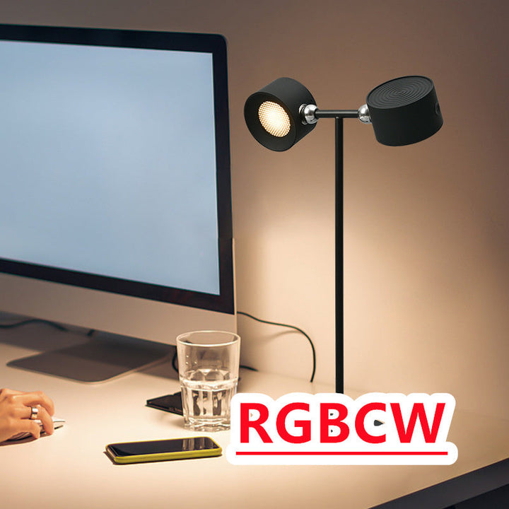 Touch-sensitive LED table lamp with magnetic base. | Stornfield