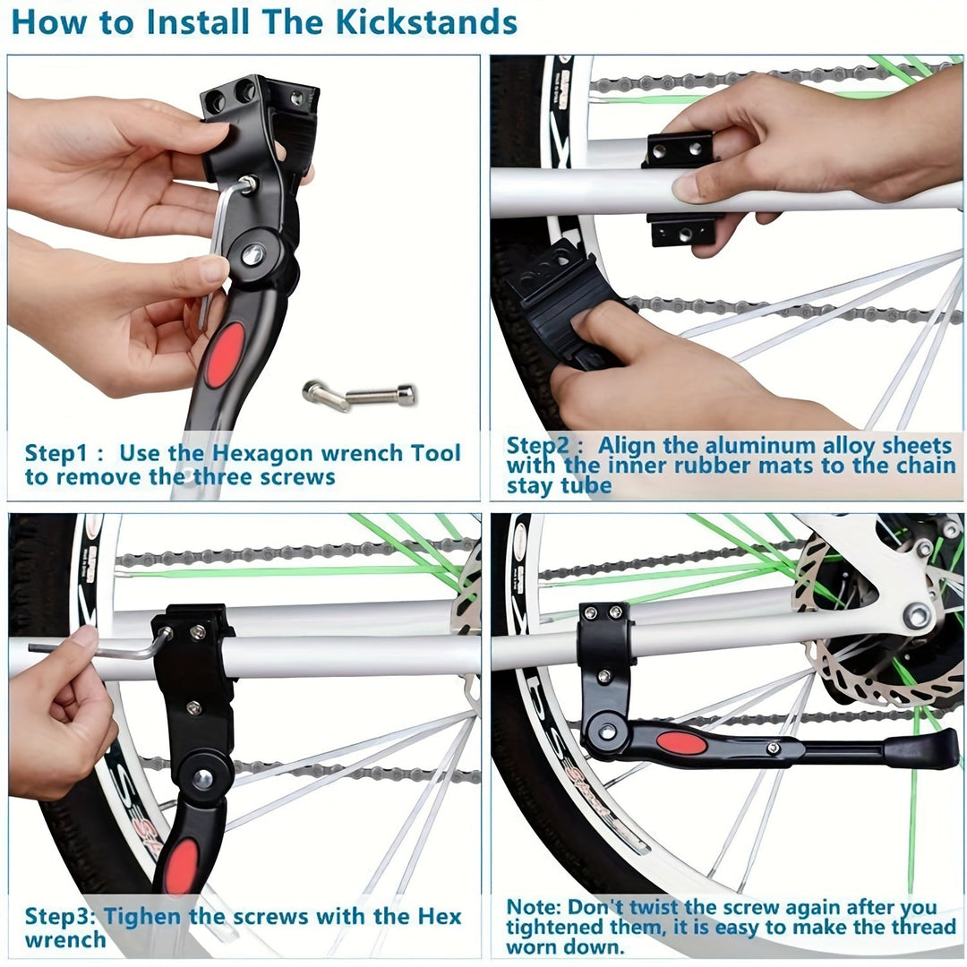 Adjustable Bicycle Stand – Stable, Durable and Easy to Install | Stornfield