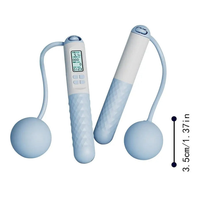 Wireless Jump Rope with Counter – Weighted Handles for Home Cardio Workouts | Stornfield