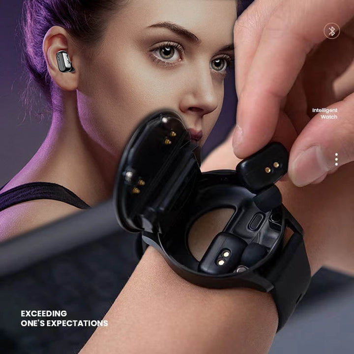 2-in-1 Smartwatch with Bluetooth Headphones | Stornfield