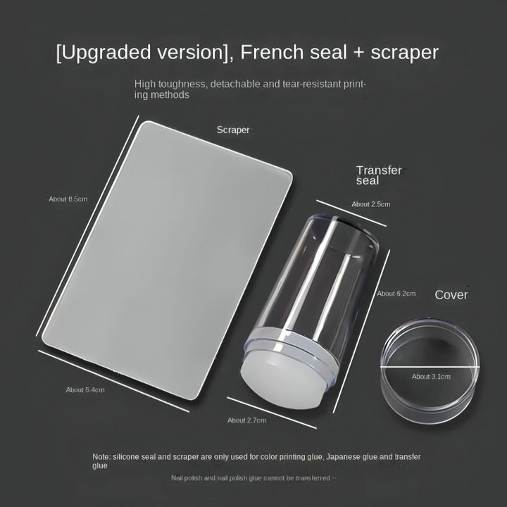 Sculptella French Manicure Stamper — Masterfully perfect French Tips that you will want to show off with pride | Stornfield