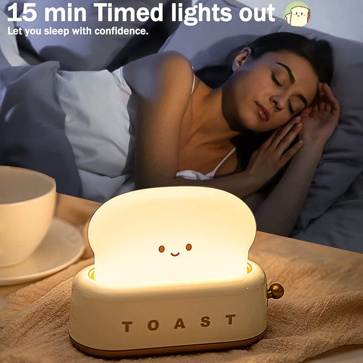 USB Charging LED Bread Night Light with Dimming Function and Timer | Stornfield