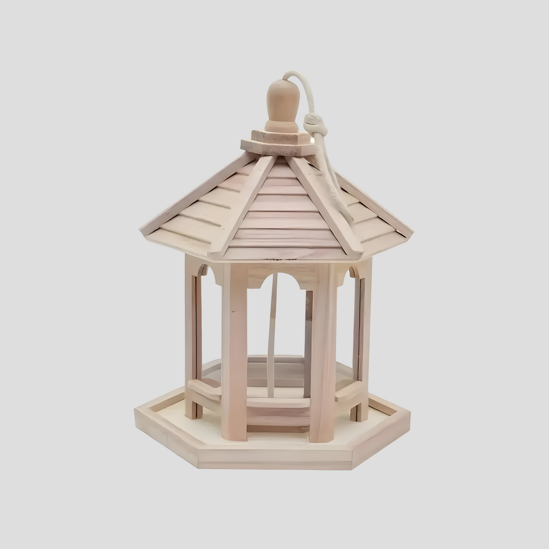 SkyPerch Nest - Paintable wood hanging birdhouse | Stornfield