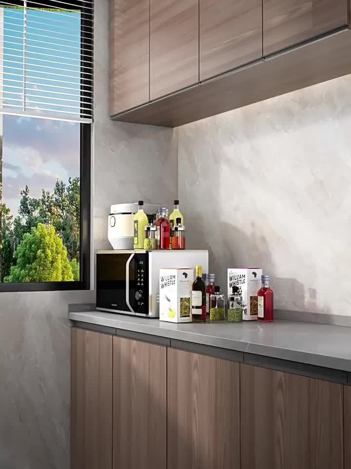 Expandable Microwave Shelf 2 Levels | Stornfield