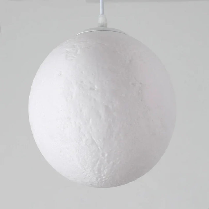 Lunar LED pendant light - Moon design hanging lamp for living room & bedroom | Stornfield