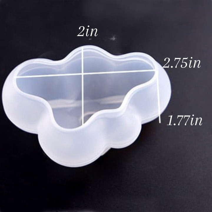 3D Cloud Shape Mold Creative Silicone Mold for Food Designing | Stornfield