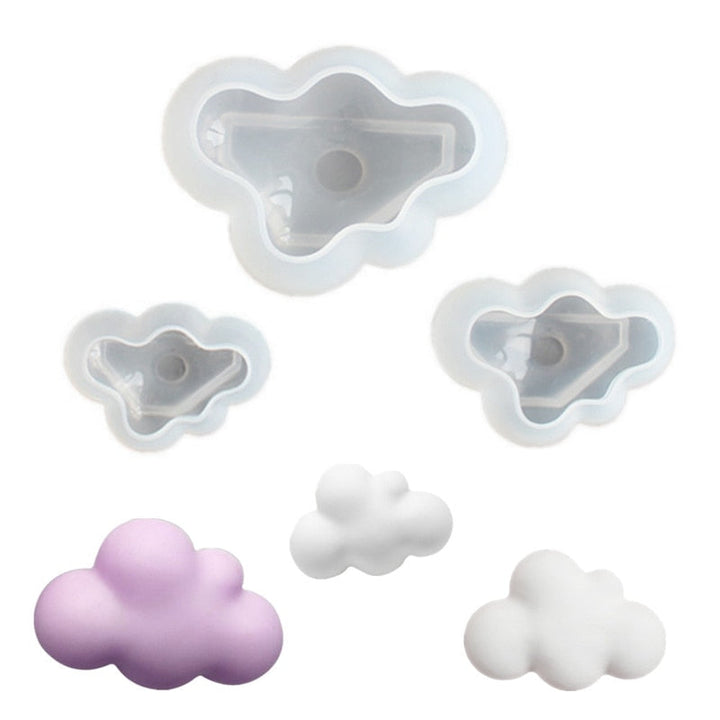 3D Cloud Shape Mold Creative Silicone Mold for Food Designing | Stornfield