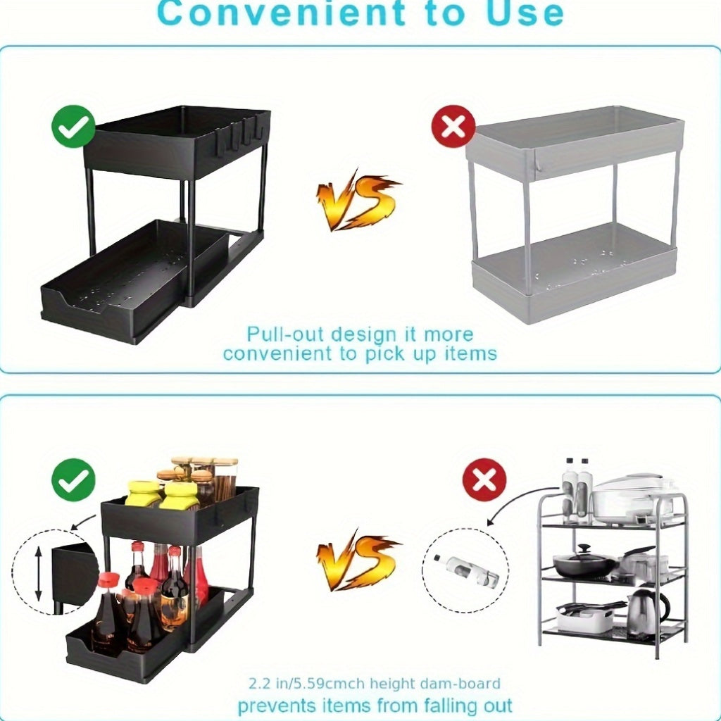 Extendable Sink Cabinet Organizer | Stornfield