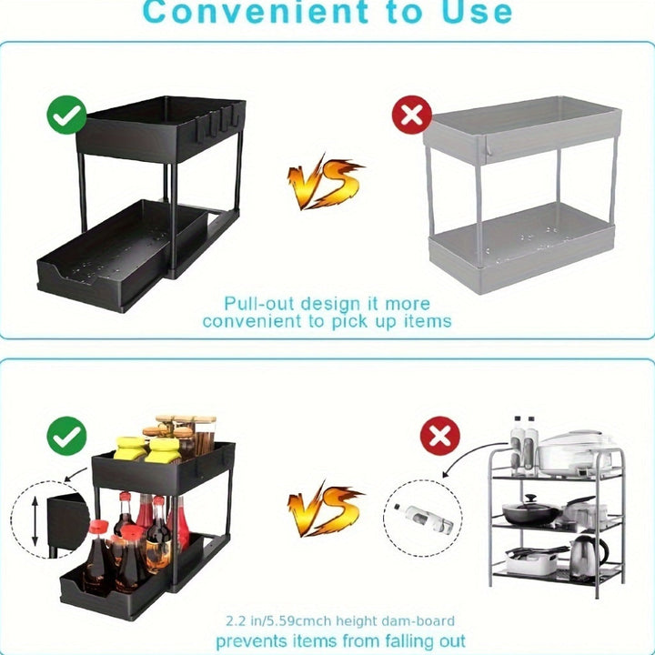 Extendable Sink Cabinet Organizer | Stornfield