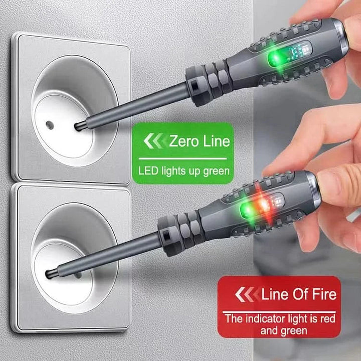 2-in-1 High Torque Strong Magnetic Screwdriver Electricity Detector Stornfield