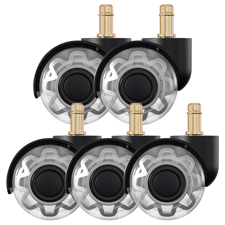 5 pieces office chair wheels swivel chair wheels 10mm x 22mm | Stornfield