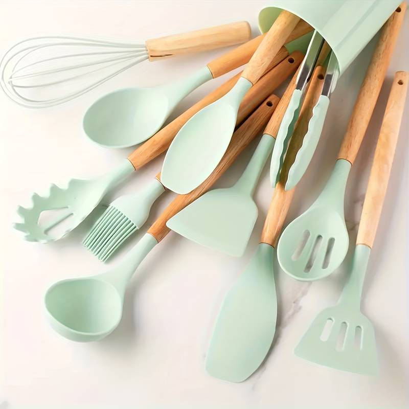 Stornfield | Silicone Cooking Utensil Set – Heat and Scratch Resistant