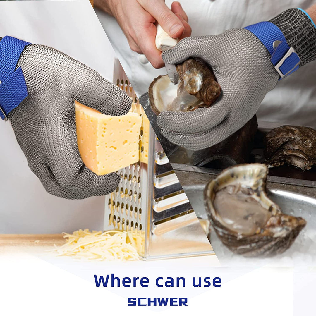 Stornfield | Food grade stainless steel mesh metal glove